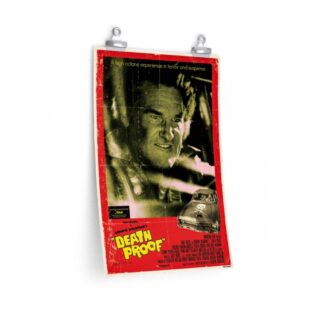 "Stuntman Mike" Character Poster Print from "Death Proof" ft. Kurt Russell