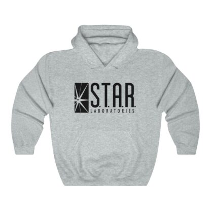 S.T.A.R. Laboratories ash-grey unisex hoodie