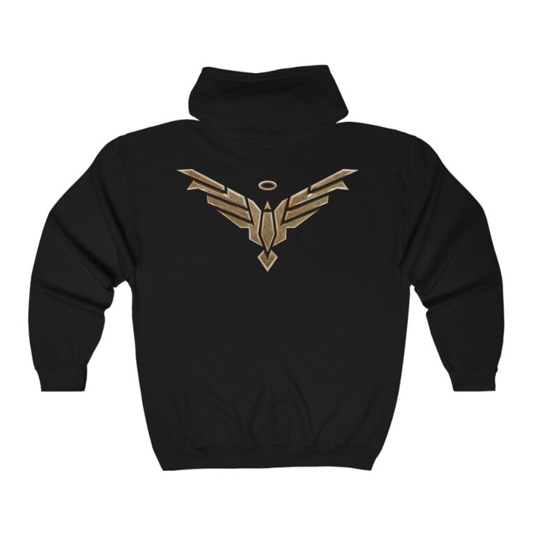 Zip Hoodie Unisex ft. Official Jupiter's Legacy Mark - Image 4