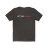 DC Justice League STAR LABS dark-heather unisex t-shirt (back)