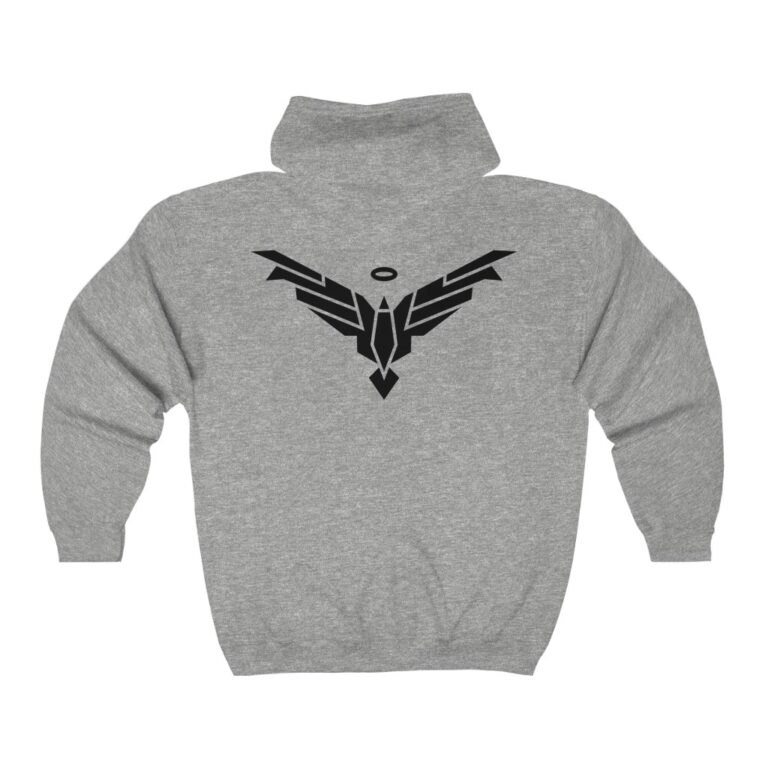 Zip Hoodie Unisex ft. Official Jupiter's Legacy Mark - Image 6