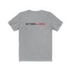 DC Justice League STAR LABS heather-grey unisex t-shirt (back)