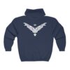 Zip Hoodie Unisex ft. Official Jupiter's Legacy Mark - Image 2