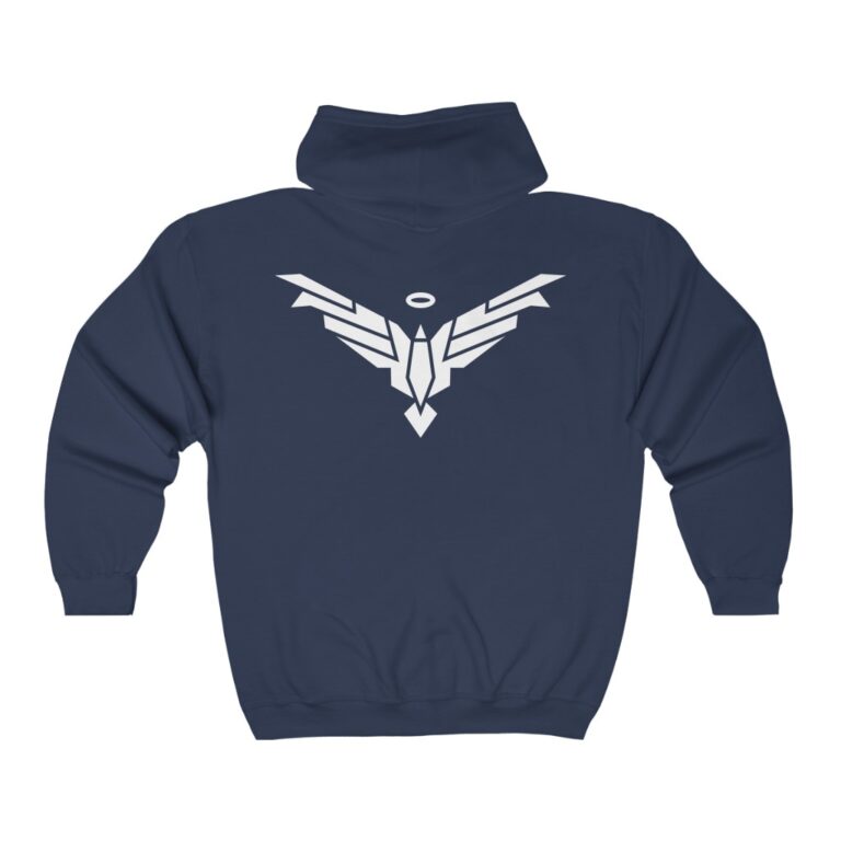 Zip Hoodie Unisex ft. Official Jupiter's Legacy Mark - Image 2