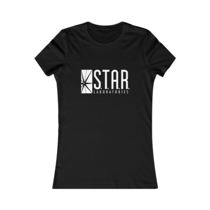 S.T.A.R. Laboratories black women's t-shirt