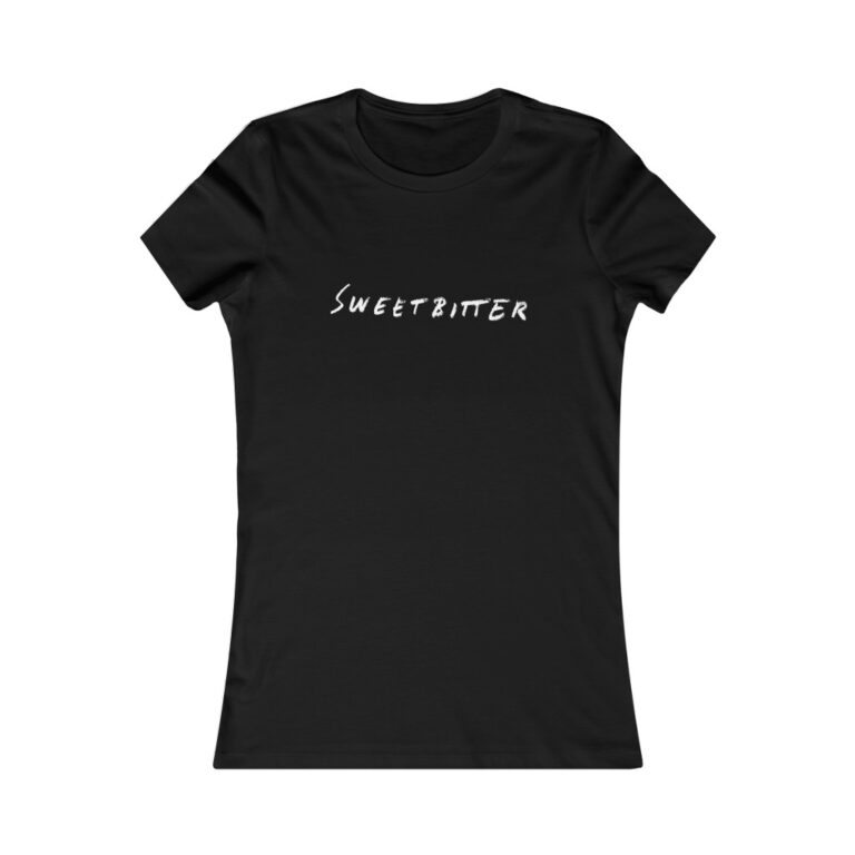 Black Premium Women's T-Shirt ft. "Sweetbitter" Logo