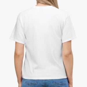 Classic cotton t-shirt - Woman back