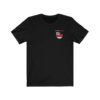 DC Justice League STAR LABS black unisex t-shirt (front)