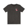 DC Justice League STAR LABS dark-heather unisex t-shirt (front)