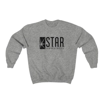 S.T.A.R. Laboratories heather-grey unisex sweatshirt