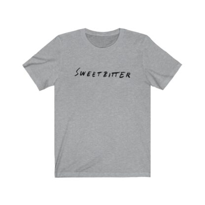 Heather-grey Premium Women's T-Shirt ft. "Sweetbitter" Logo