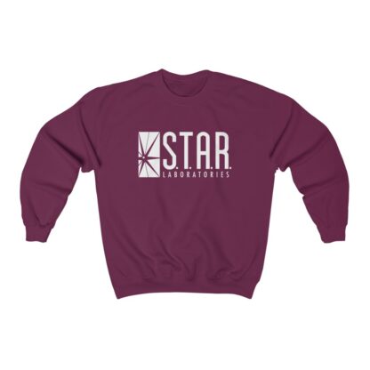 S.T.A.R. Laboratories maroon-red unisex sweatshirt