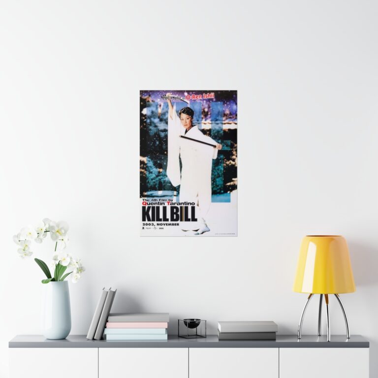 "O-Ren Ishii" Character Poster Print from "Kill Bill: Vol. 1" ft. Lucy Liu