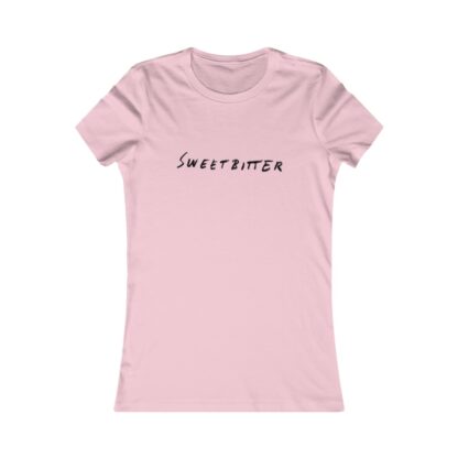 Pink Premium Women's T-Shirt ft. "Sweetbitter" Logo
