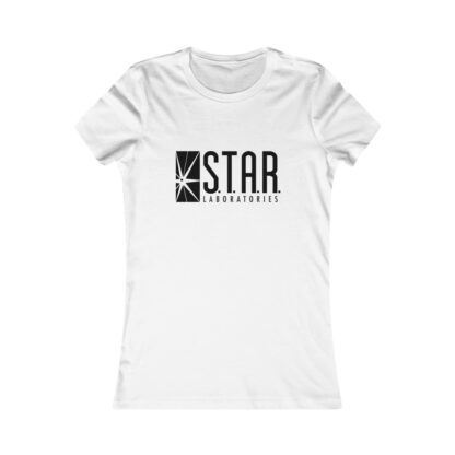 S.T.A.R. Laboratories white women's t-shirt