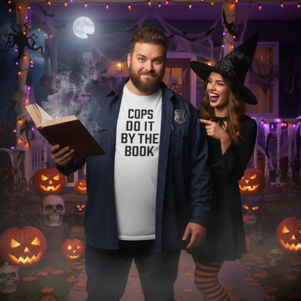 Kelly's "Cops Do It By The Book" Unisex T-shirt from Halloween 4 (1988) ft. Kathleen Kinmont