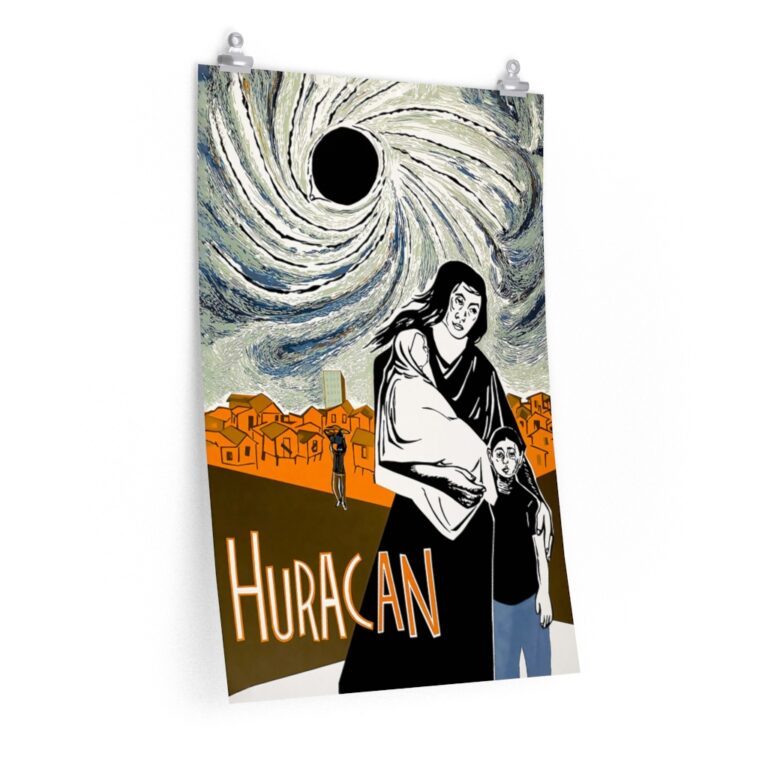 Eduardo Vera Cortes "El Huracan" Poster Print - Joey Apartment from Friends