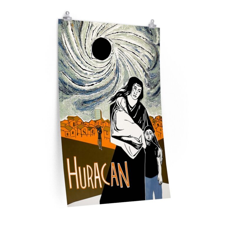 Eduardo Vera Cortes "El Huracan" Poster Print - Joey Apartment from Friends