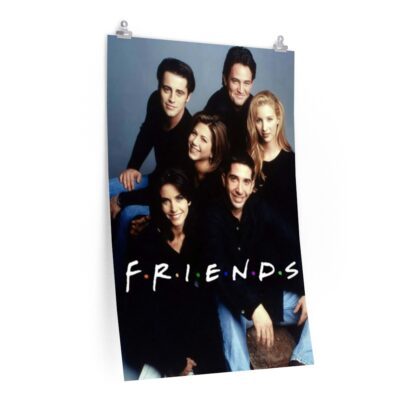 Poster Print of "Friends" TV Show - Jeans and Black Tops Version