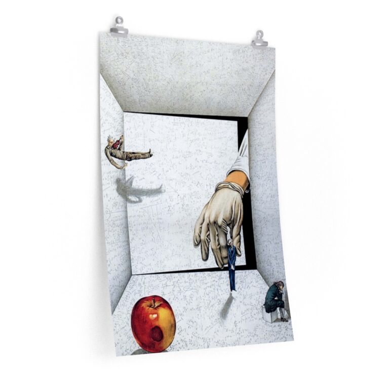 Poster Print of "The Physicists" Theatre Show by F. Dürrenmatt