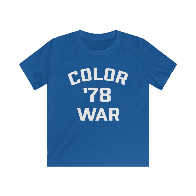 Color War '78 Blue Kids T-Shirt