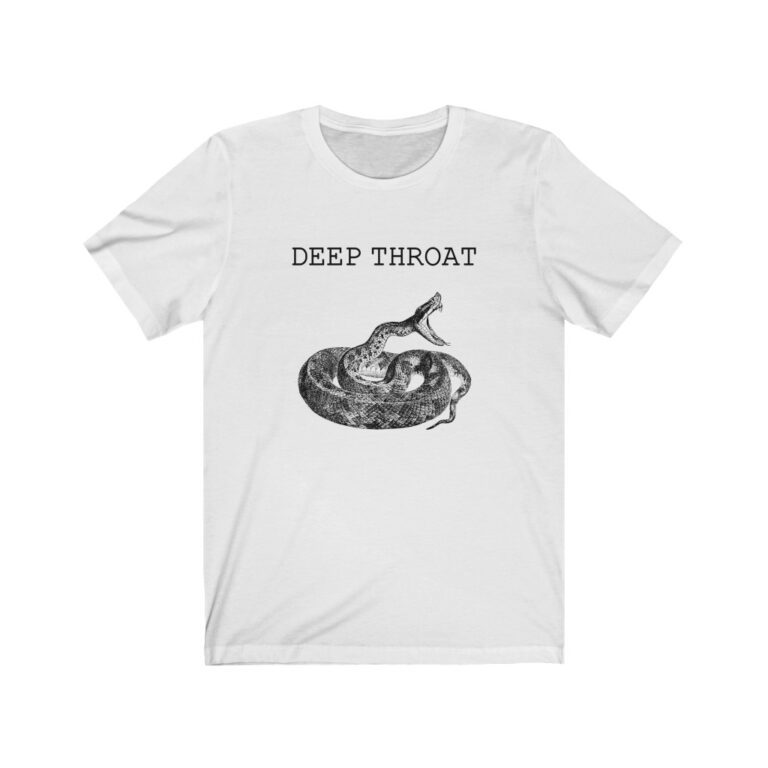 "Deep Throat" Unisex T-Shirt from "Jolt" - White