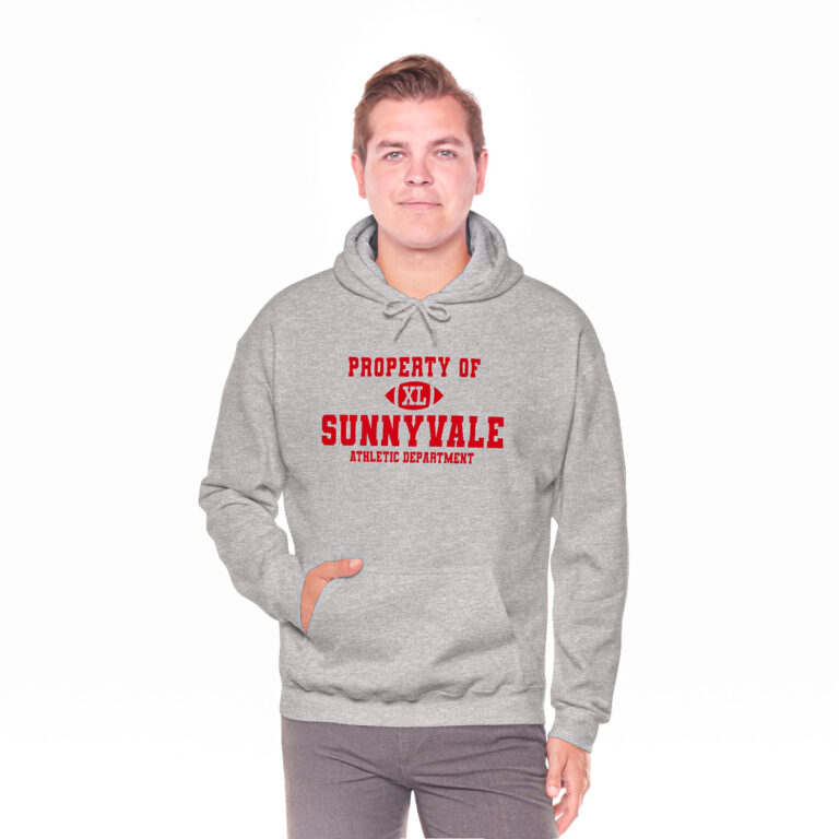 "Property of Sunnyvale Athletic Department" Unisex Hoodie