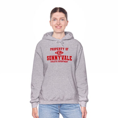 "Property of Sunnyvale Athletic Department" Unisex Hoodie