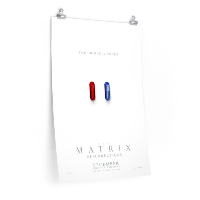 Poster Print of "The Matrix Resurrections" (2021)