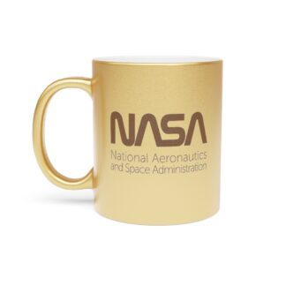 Golden NASA Mug