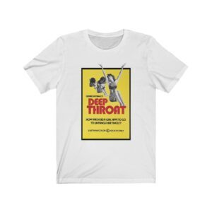 Gerard Damiano's "Deep Throat" Premium Unisex T-Shirt - White