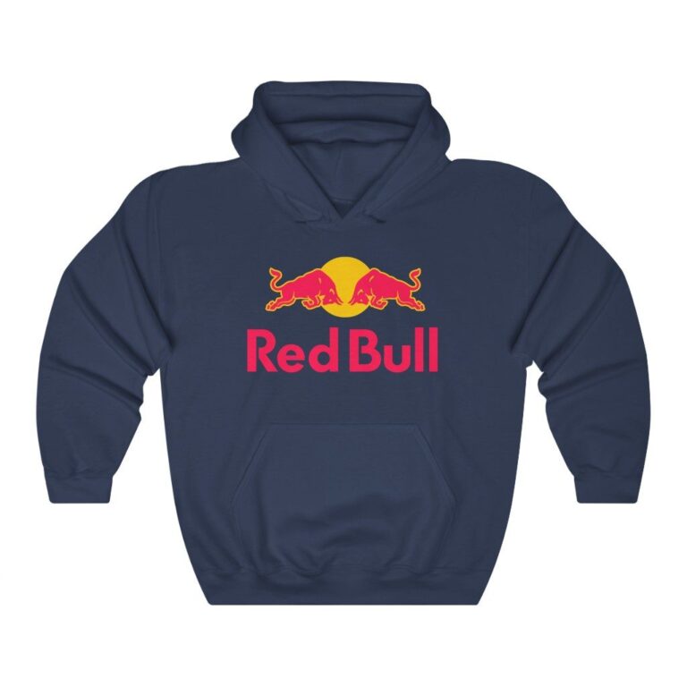 Premium Unisex Hoodie ft. “Red Bull” Logo - Navy