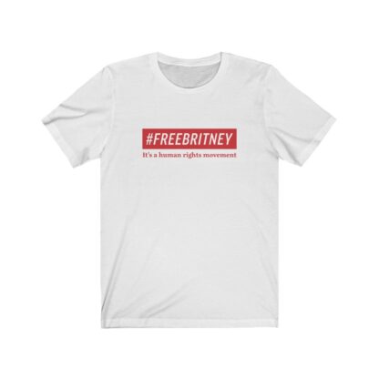 White #FREEBRITNEY Unisex T-Shirt