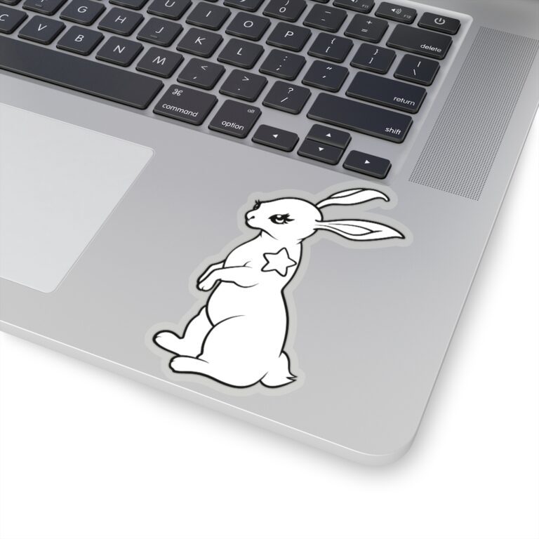 Bugs' White Rabbit Tattoo Sticker