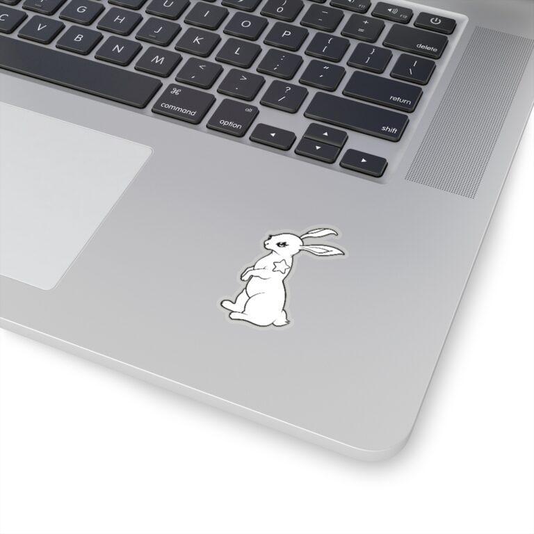 Bugs' White Rabbit Tattoo Sticker