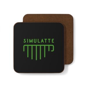 "Simulatte" Hardboard Back Coaster
