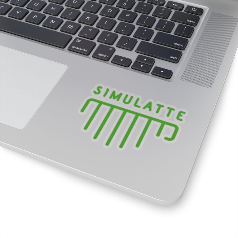 Simulatte Sticker