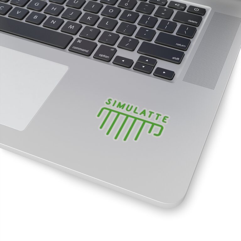 Simulatte Sticker