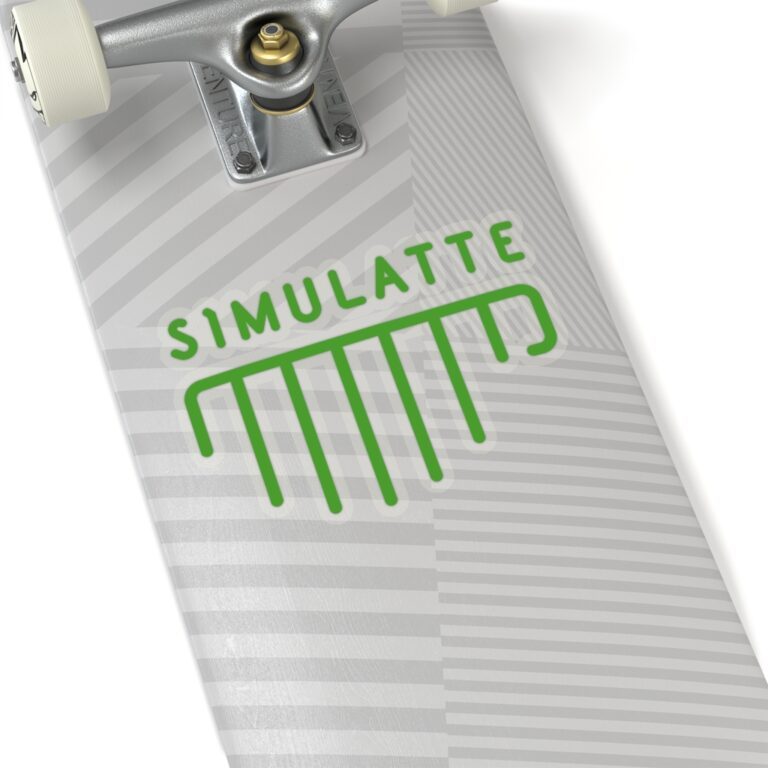 Simulatte Sticker