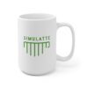 Simulatte White Ceramic Mug