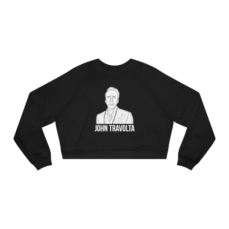 "Nic Cage is John Travolta" Women's Crop Top
