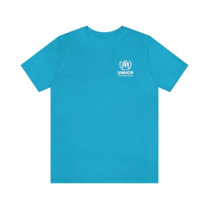 UNHCR T-shirt - Visibility Blue - Front