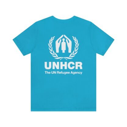 UNHCR T-shirt - Visibility Blue - Back