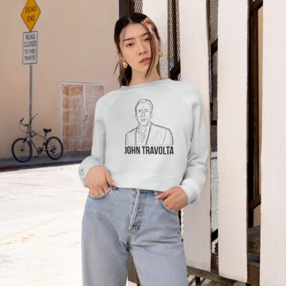 "Nic Cage is John Travolta" Women's Crop Top