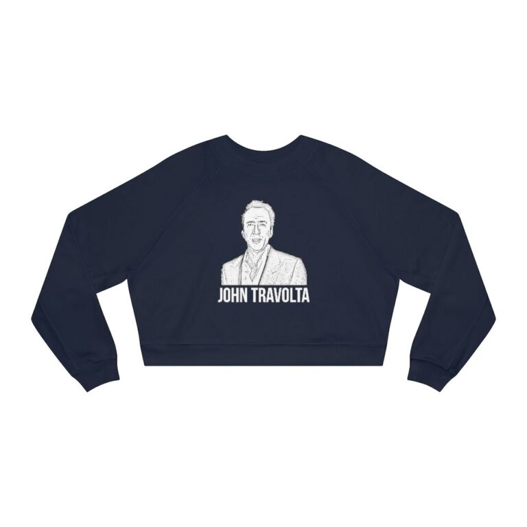 "Nic Cage is John Travolta" Women's Crop Top
