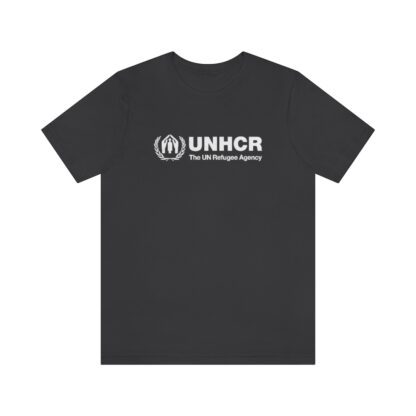 UNHCR T-shirt - Supporter Black - Front