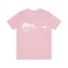 Nature guitar unisex t-shirt - Pink