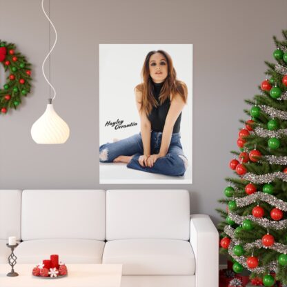 Poster Print of Hayley Orrantia in Jeans