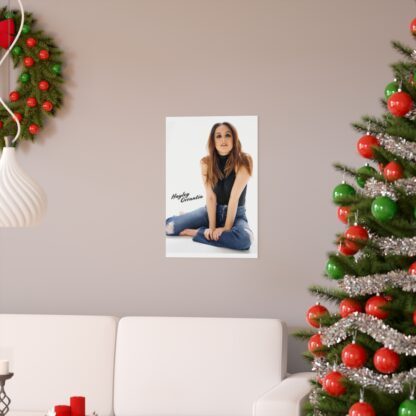 Poster Print of Hayley Orrantia in Jeans