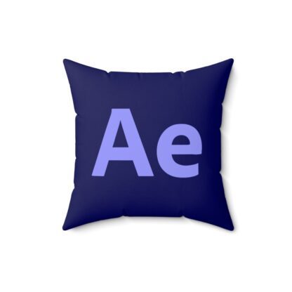 Adobe After Effects Faux Suede Pillow
